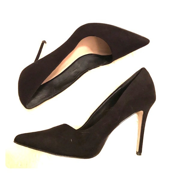 ASOS Shoes - ASOS black suede pumps